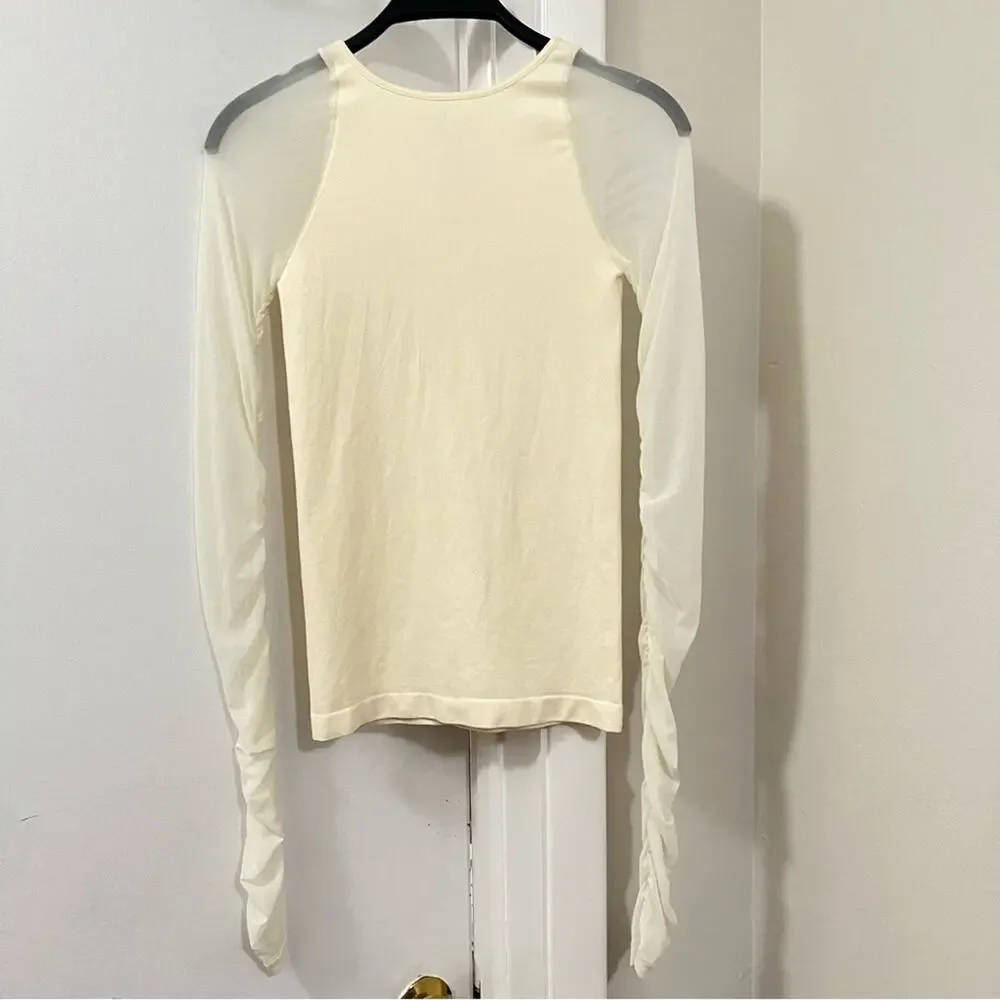 Free People Scrunch Sleeve Seamless Size Extra Small / Small